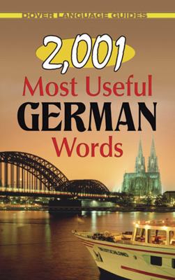 2,001 most useful German words cover image