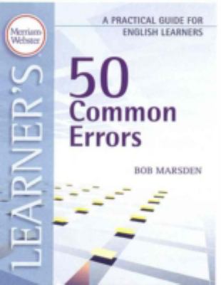 50 common errors : a practical guide for English learners cover image