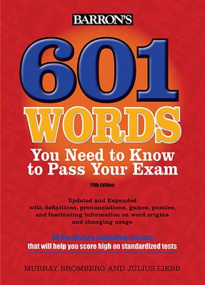 601 words you need to know to pass your exam cover image