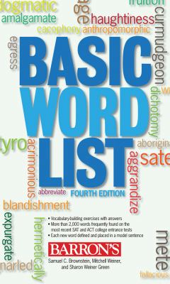 Basic word list cover image