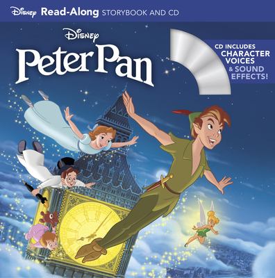 Peter Pan read-along storybook and CD cover image