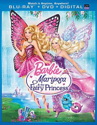 Barbie Mariposa and the fairy princess [Blu-ray + DVD combo] cover image
