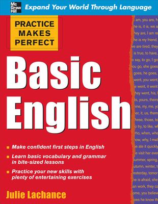 Practice makes perfect: basic english cover image