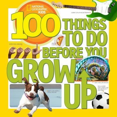 100 things to do before you grow up cover image