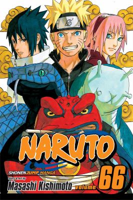 Naruto.  66,  The new three cover image