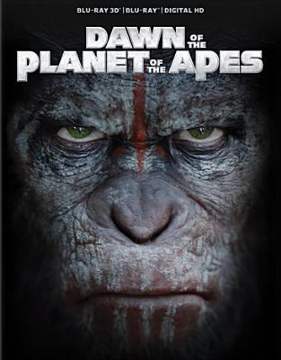 Dawn of the planet of the apes [3D Blu-ray + Blu-ray combo] cover image