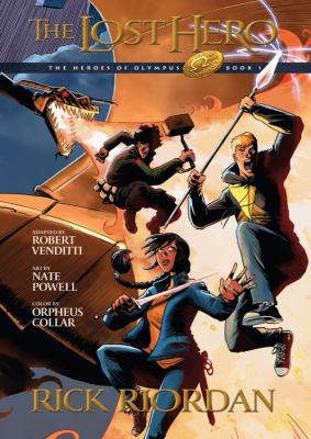 Heroes of Olympus. Book 1, The lost hero : the graphic novel cover image