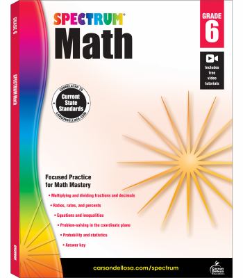 Math. Grade 6 cover image