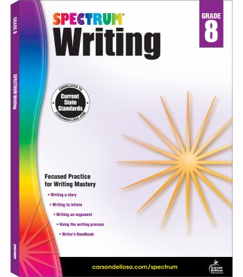 Spectrum writing. Grade 8 cover image