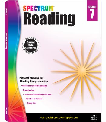 Spectrum reading. Grade 7 cover image