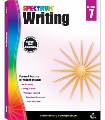 Spectrum writing. Grade 7 cover image