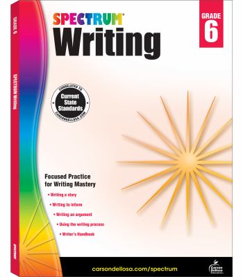 Spectrum writing. Grade 6 cover image