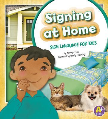 Signing at home : sign language for kids cover image