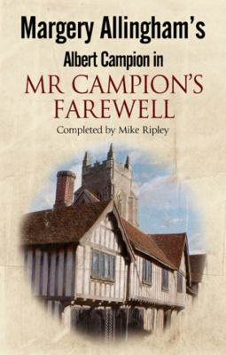 Mr Campion's farewell cover image
