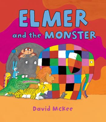 Elmer and the monster cover image