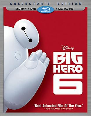 Big Hero 6 [Blu-ray + DVD combo] cover image