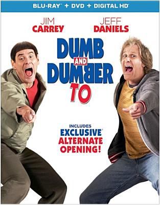 Dumb and dumber to [Blu-ray + DVD combo] cover image
