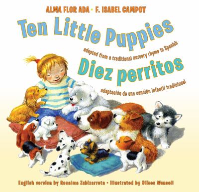 Ten little puppies / Diez perritos ; adaptación de una canción infantil tradicional cover image