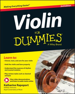 Violin for dummies cover image