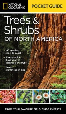 National Geographic pocket guide to the trees & shrubs of North America  cover image cdn