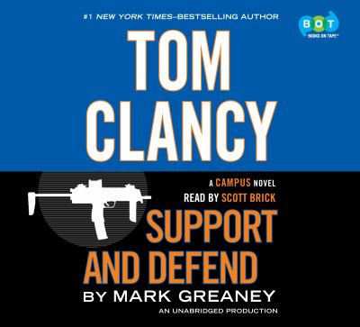 Tom Clancy support and defend a Campus novel cover image cdn