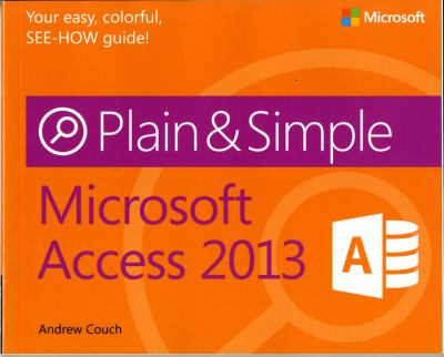Microsoft Access 2013 plain & simple cover image