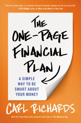 The one-page financial plan : the simple way to be smart about your money cover image