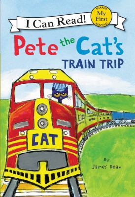 Pete the cat's train trip cover image