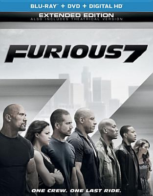 Furious 7 [Blu-ray + DVD combo] cover image