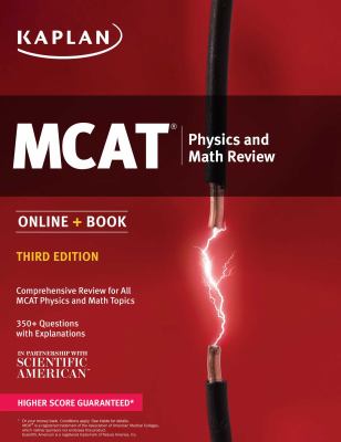 MCAT physics and math review cover image