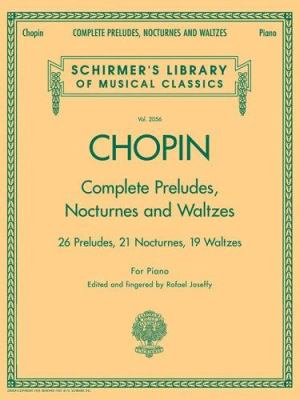 Complete preludes, nocturnes, and waltzes for piano cover image