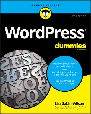 WordPress for dummies cover image