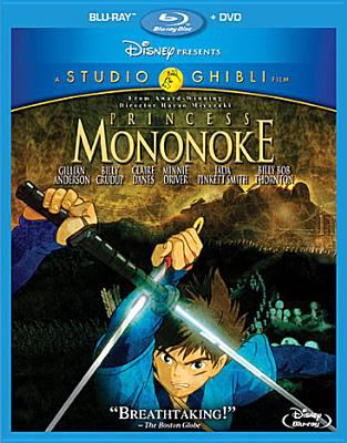 Princess Mononoke [Blu-ray + DVD combo] cover image