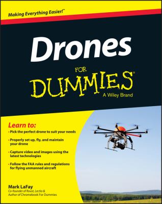Drones for dummies cover image