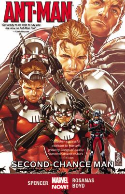 Ant-Man.  Second chance man cover image
