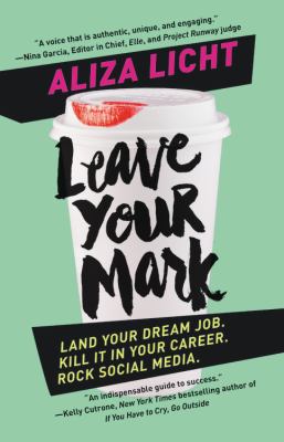 Leave your mark land your dream job. kill it in your career. rock social media cover image