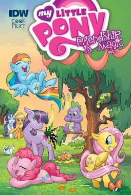 My little pony, friendship is magic.  4 cover image