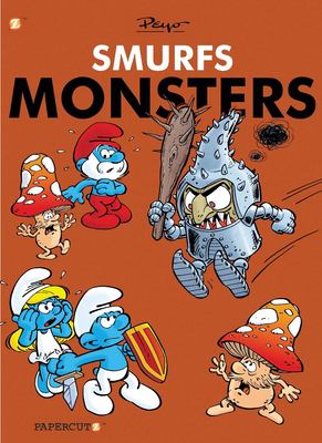 Smurfs graphic novel. Smurfs monsters cover image