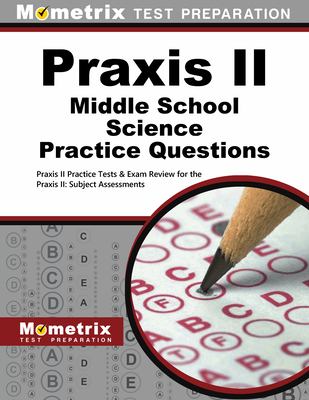 Praxis II middle school science practice questions cover image