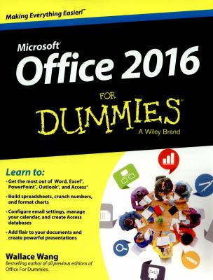 Office 2016 for dummies cover image
