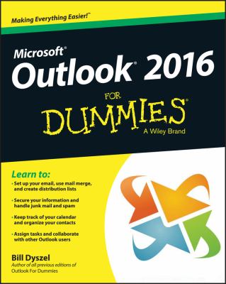 Outlook 2016 for Dummies : A Wiley Brand cover image