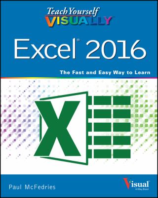 Teach yourself visually Excel 2016 cover image