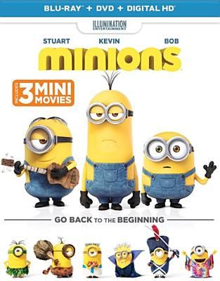 Minions [Blu-ray + DVD combo] cover image
