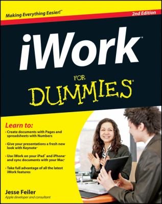 IWork for dummies cover image