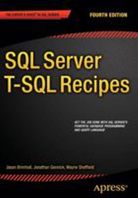 SQL Server T-SQL recipes cover image