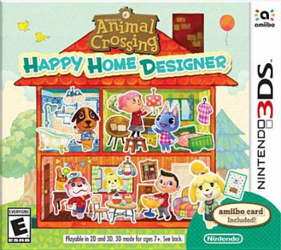 Animal Crossing: happy home designer [3DS] cover image