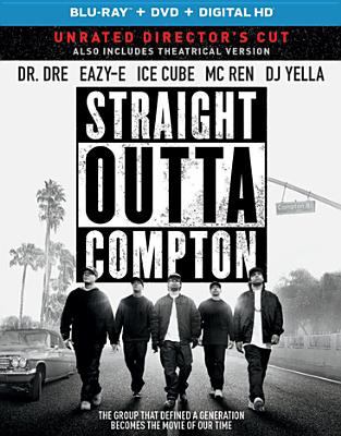 Straight outta Compton [Blu-ray + DVD combo] cover image cdn