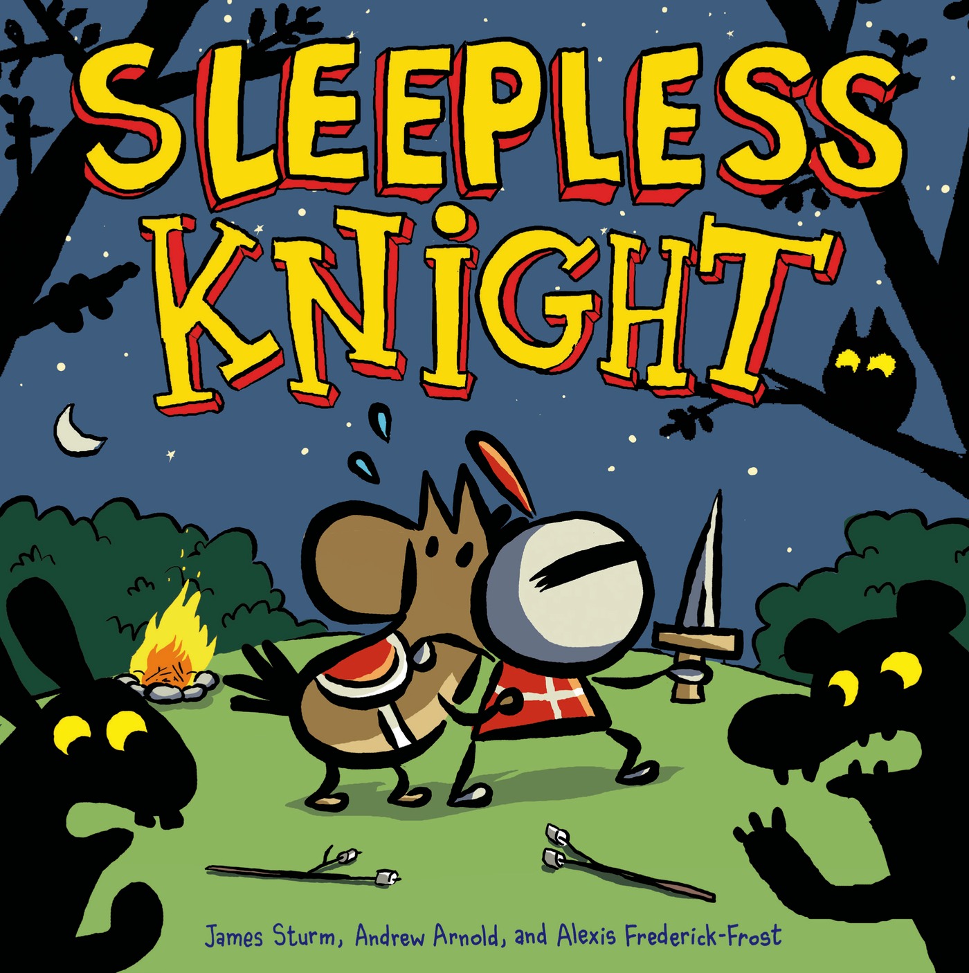 Adventures in cartooning jr. Sleepless Knight cover image