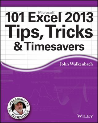 101 Excel 2013 tips, tricks & timesavers cover image