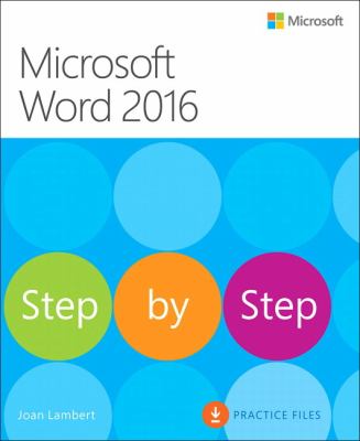 Microsoft Word 2016 : step by step cover image
